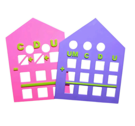 Set casitas de sumas y restas