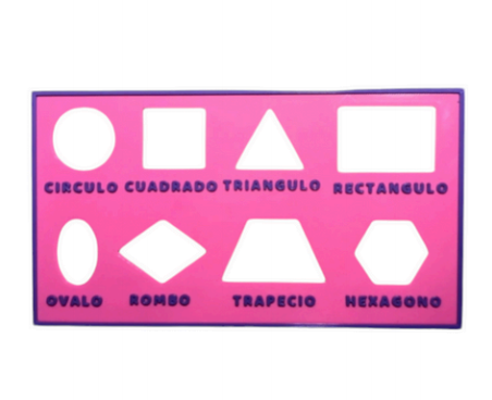 Stencil de formas geometricas