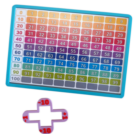 Castillo de números con accesorio