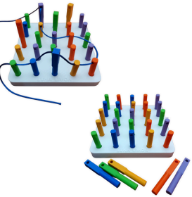 Tablero de motricidad 3 en 1